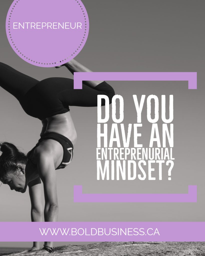 Do You Have an Entreprenurial Mindset