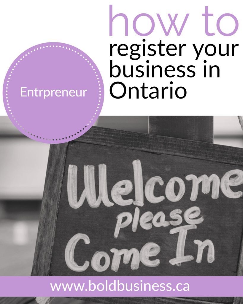 How to register your business in Ontario