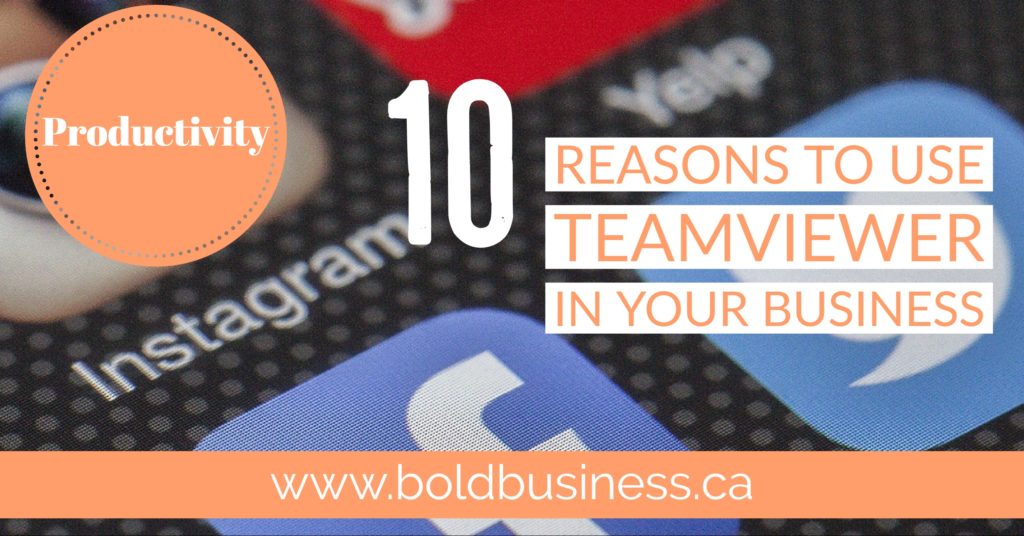 10 REASONS to use teamviewer