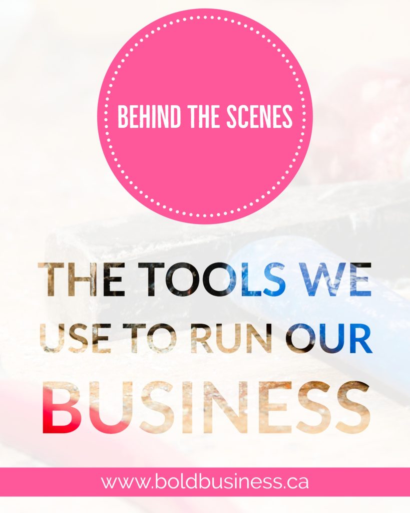 Tools We Use to Run Our Business